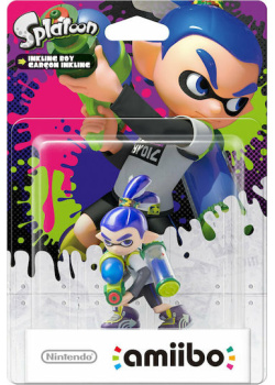 Nintendo Amiibo Figurine Inkling Boy (Splatoon Collection) Wii U NEW