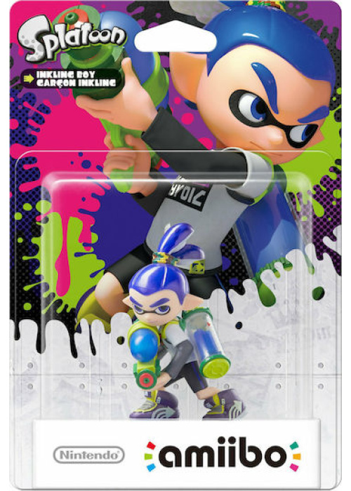 Nintendo Amiibo Figurine Inkling Boy (Splatoon Collection) Wii U NEW