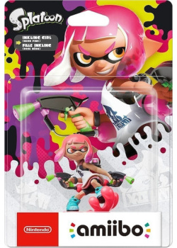 Nintendo Amiibo Figurine Inkling Girl (Splatoon Collection) Wii U NEW