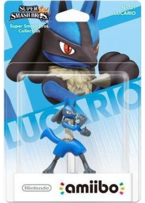 Nintendo Amiibo Figurine Lucario Wii U NEW