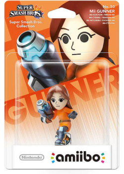 Nintendo Amiibo Figurine Mii Gunner Wii U NEW