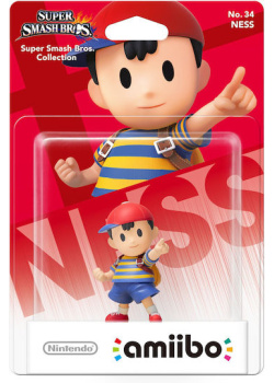 Nintendo Amiibo Figurine Ness Wii U NEW
