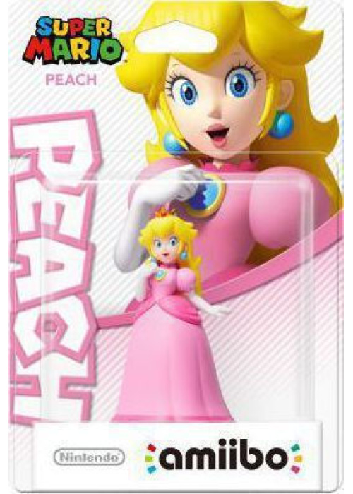 Nintendo Amiibo Figurine Peach (Super Mario Bros. Collection) Wii U NEW