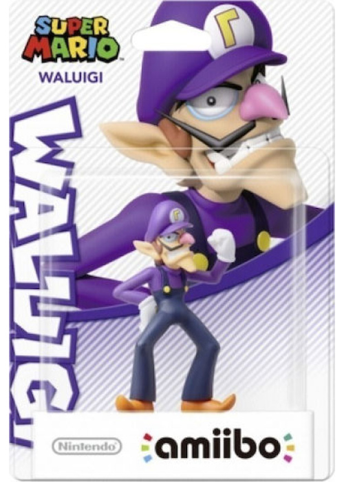 Nintendo Amiibo Figurine Waluigi (Super Mario Collection) Wii U NEW
