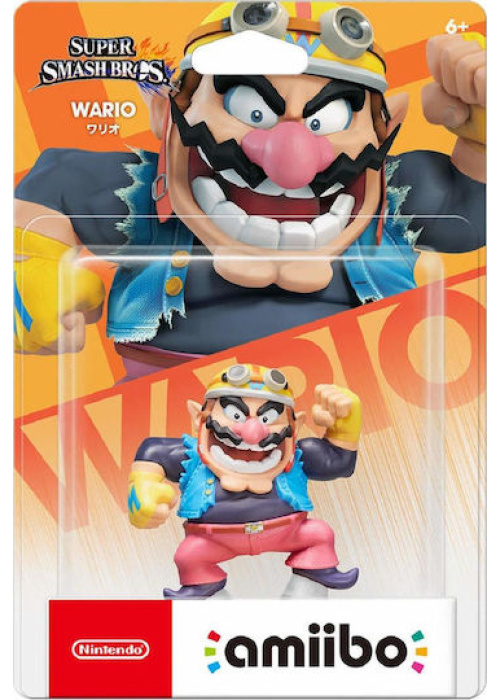 Nintendo Amiibo Figurine Wario Wii U NEW
