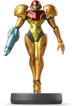 Nintendo Amiibo Figurine Zero Suit Samus Wii U NEW