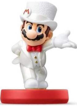 Nintendo Amiibo Mario in Wedding Outfit (Super Mario Collection) Toys for games NEW