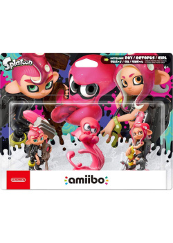 Nintendo Amiibo Splatoon Octoling - 3 Pack Toys for games NEW