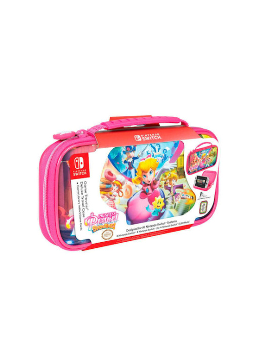 Nintendo Switch Deluxe Travel Case (Princess Peach ShowTime) Nintendo Switch NEW