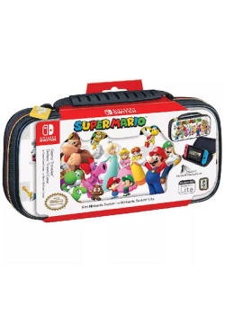 Nintendo Switch Game Traveler Deluxe Travel Case - Super Mario Team NEW