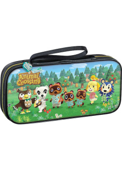 Nintendo Switch Nacon Game Traveler Deluxe Travel Case 'Animal Crossing' NEW