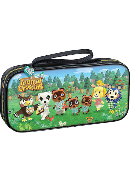 Nintendo Switch Nacon Game Traveler Deluxe Travel Case 'Animal Crossing' NEW