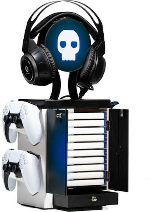 Numskull PS5 Inspired Blue and White Gaming Locker PS5 NEW