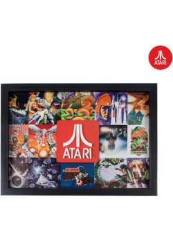 Official Atari 3D Wall Art - Atari Legends Videogames NEW