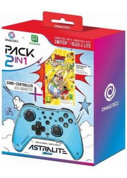Oniverse Astralite controller + Asterix et Obelix Slap them all! (Code in Box) NEW