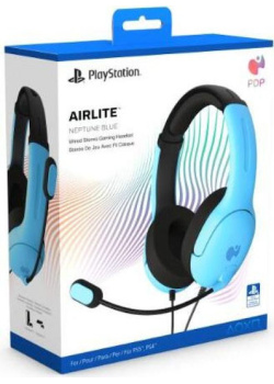 PDP Airlite Headset Wired Neptune Blue PS5 NEW
