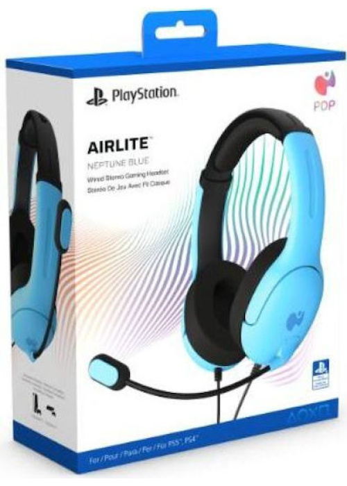 PDP Airlite Headset Wired Neptune Blue PS5 NEW