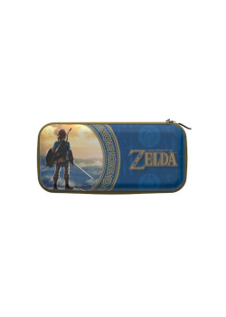 PDP Deluxe Travel Case Zelda Hyrule Blue Licensed Switch Nintendo Switch NEW
