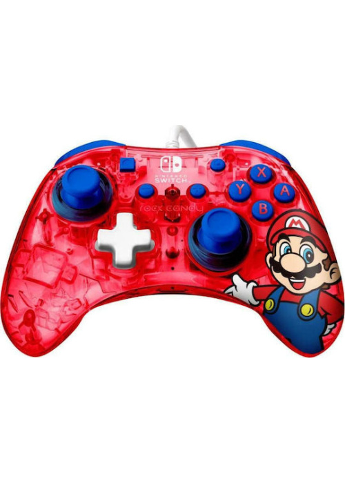 PDP Rock Candy Wired Controller - Mario Nintendo Switch NEW