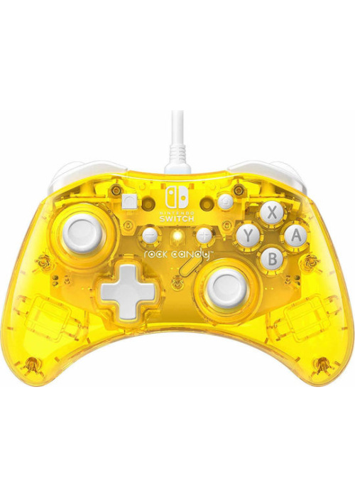 PDP Rock Candy Wired Mini Switch Controller (Pineapple-Pop) Nintendo Switch NEW