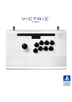 PDP Victrix Pro FS-12 Arcade Fight Stick White Licensed PS5 NEW