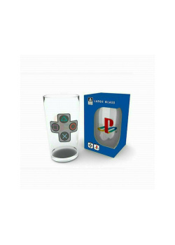 PLAYSTATION - Large Glass - 400ml - Buttons - box Videogames 400.0 NEW