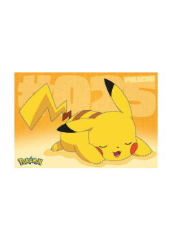 POKEMON - Poster Maxi 91.5x61 - Pikachu Asleep Videogames NEW