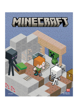 PYRAMID MINECRAFT - LENTICULAR POSTER Videogames NEW