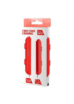 Pair of Joy-Con Hand Wrist Straps Red Nintendo Switch NEW