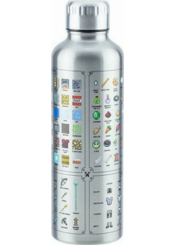 Paladone Minecraft Metal Water Bottle Videogames 500.0 NEW