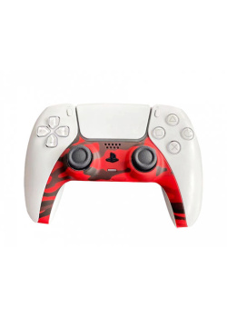 Piranha PS5 Controller Skins - Camo Red PS5 NEW