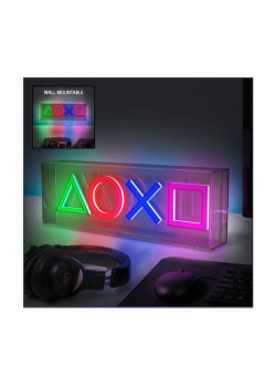 Playstation LED Neon Light Videogames NEW
