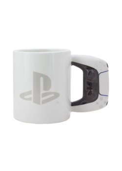 Playstation Shaped Mug PS5 Videogames 480.0Hvid NEW