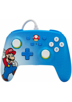 PowerA  ENWIRED CONTROLLER - MARIO POP ART - Switch Nintendo Switch NEW