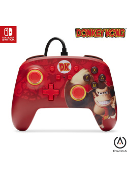 PowerA Enhanced Wired Controller - Donkey Kong Flex (Nintendo Switch) NEW