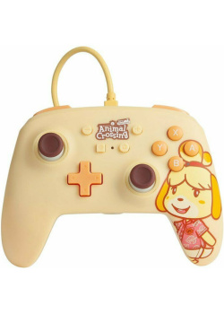 PowerA Enhanced Wired Controller For Nintendo Switch - Animal Crossing Isabelle NEW