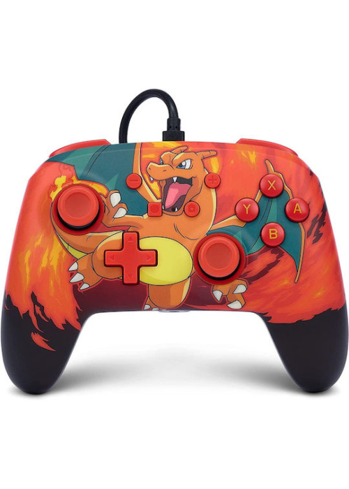 PowerA Enhanced Wired Controller - Nintendo Switch - Charizard Vortex NEW