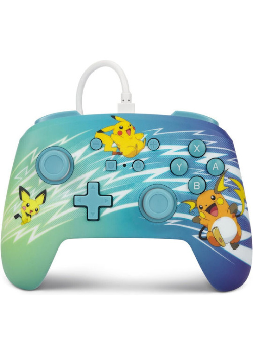PowerA Enhanced Wired Controller - Nintendo Switch - Pikachu Evolution NEW