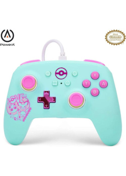 PowerA Enhanced Wired Controller - Nintendo Switch - Pokémon Sweet Friends NEW