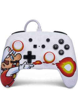 PowerA Enhanced Wired Controller for Nintendo Switch - Fireball Mario NEW