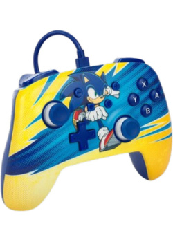 PowerA Enhanced Wired Controller for Nintendo Switch - Sonic Boost NEW