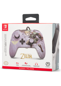 PowerA Enhanced Wired Controller for Nintendo Switch - Valiant Link NEW