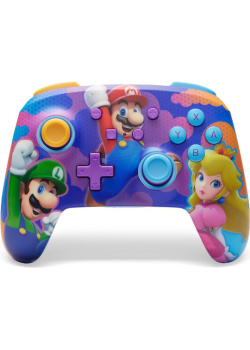 PowerA Enhanced Wireless Controller - Color Splash Heroes Nintendo Switch) NEW