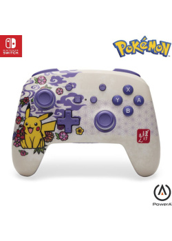PowerA Enhanced Wireless Controller - Pikachu Blossom (Nintendo Switch) NEW