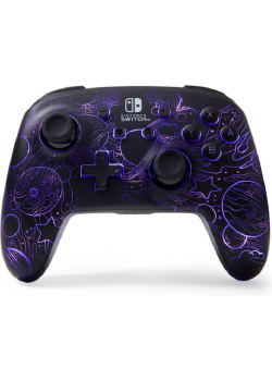 PowerA Enhanced Wireless Controller With Lumectra - Galactic Vortex (Nintendo Sw NEW