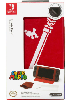 PowerA Hybrid Cover - Mario Nintendo Switch NEW