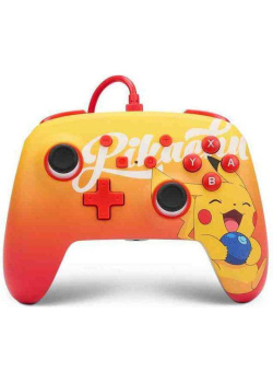 PowerA NSW ENH Wired Controller - Oran Berry Pikachu Nintendo Switch NEW
