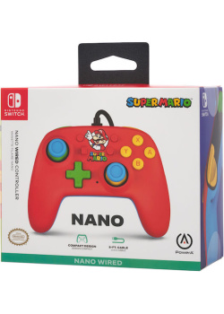 PowerA Nano Wired Switch Controller - Mario Medley Nintendo Switch NEW