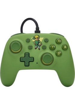 PowerA Nano Wired Switch Controller - Toon Link Nintendo Switch NEW