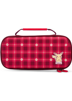 PowerA Protection Case Nintendo Switch - Pikachu Plaid - (SwitchOLEDLite) NEW